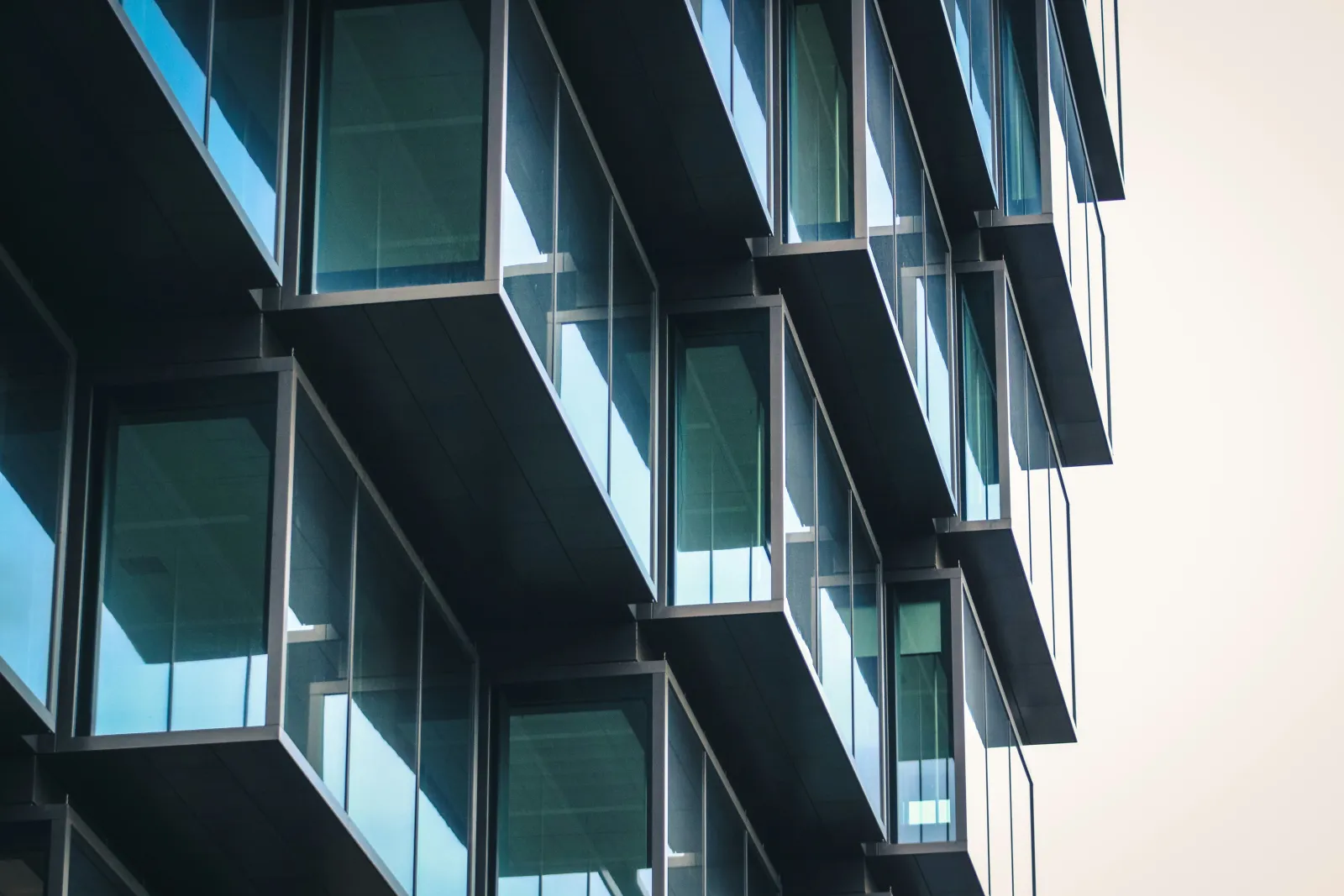 office building glass exterior