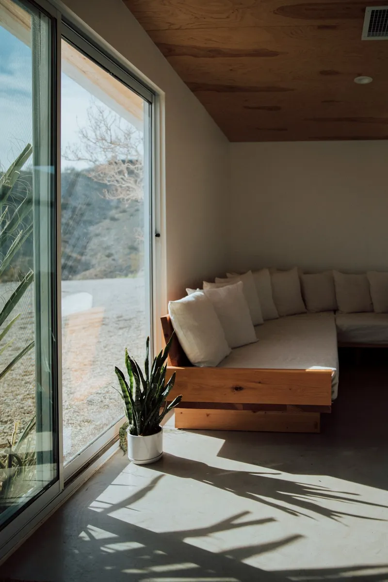 Joshua Tree desert STR with fire features — example property